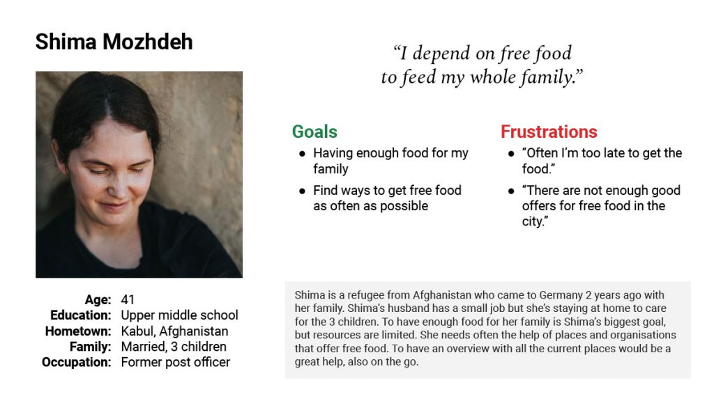 Personas 1 for Social good app